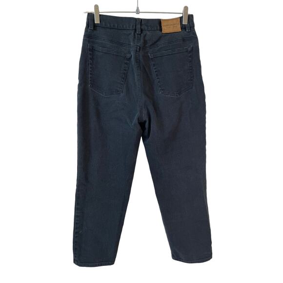 VTG RALPH LAUREN Lauren Jeans Co Womens Straight Jeans High Rise Black 6 Y2K - Picture 2 of 10